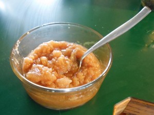 Applesauce for my zucchini recipe