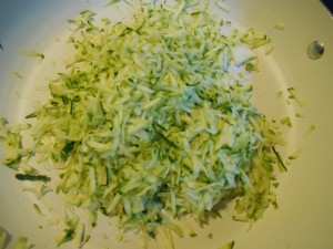 Grated Zucchini