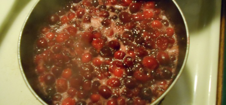 Cooking Cranberries