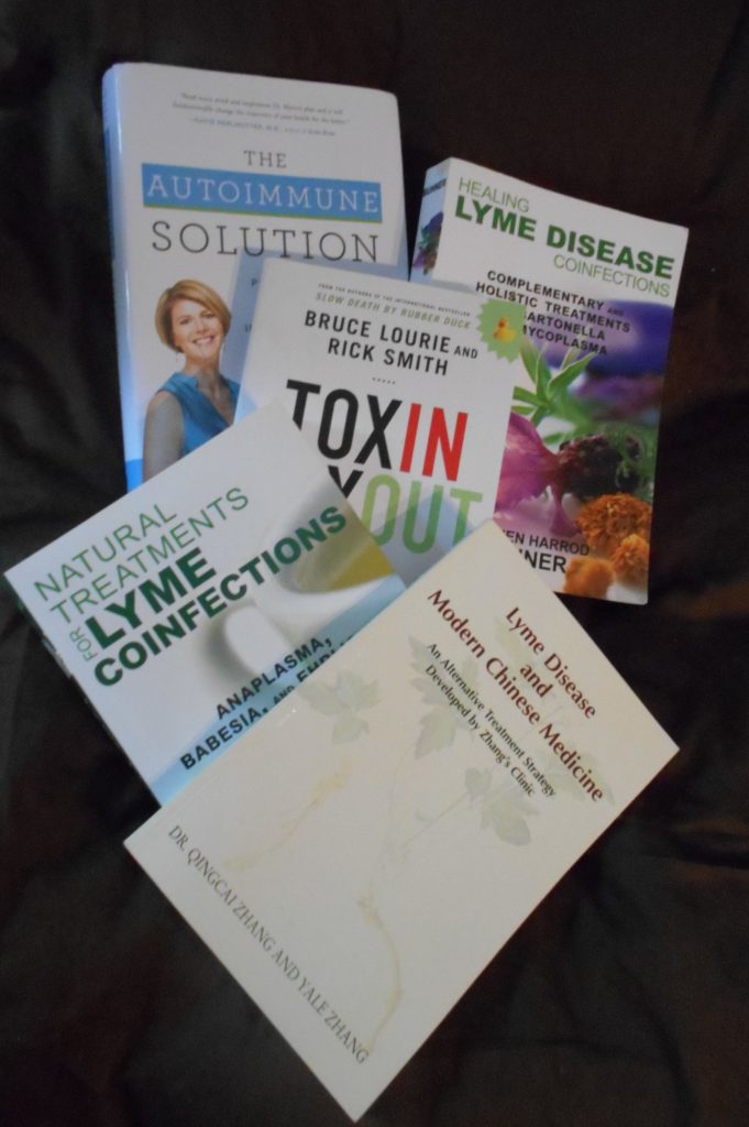 There are many Lyme disease treatment books